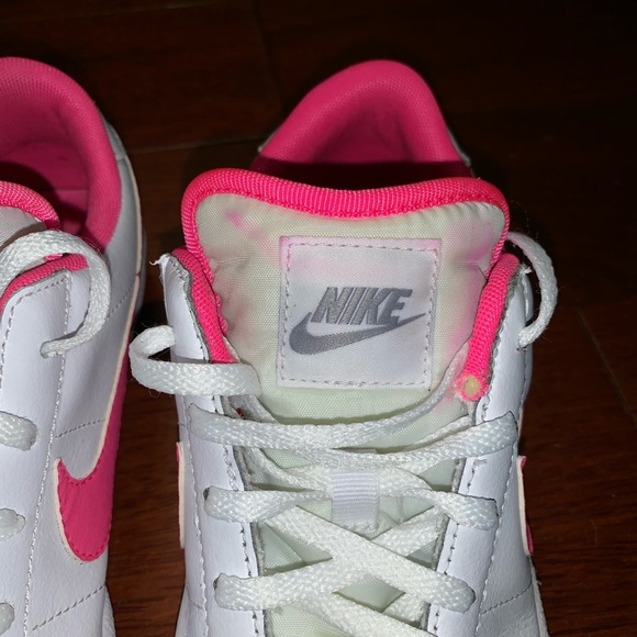 NIKE Court Royals White and Pink Sneakers - Picture 7 of 8